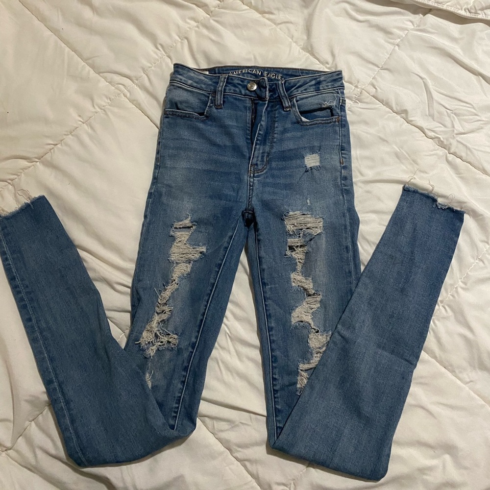 American eagle womens skinny jeans - Picture 2 of 4